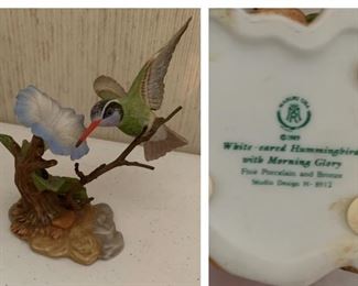 Porcelain Bird Figurine