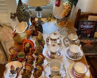 Fine China Cups and Saucers