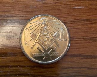 North Carolina Masonic Token