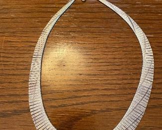 Large Sterling Necklace