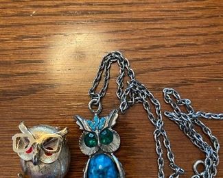 Owl Themed Jewelry