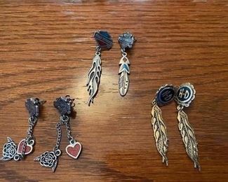 Harley Davidson Earrings