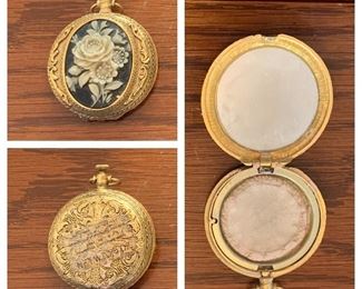 Victorian Rose Max Factor Pressed Powder Compact