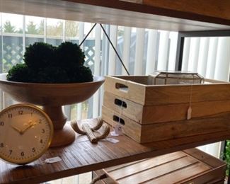 Smith and Hawken Trays and Bowls