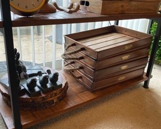 Smith and Hawken Trays and Door Stoppers