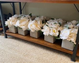 Target White Faux Flowers