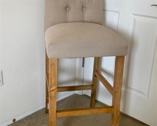 Target Cream Tufted Bartool