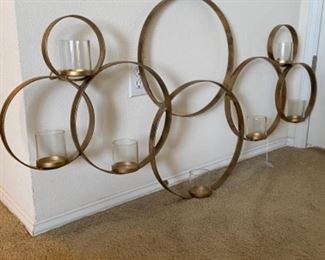 World Market Circular Candle Wall Decor