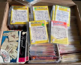 Aunt Marthas Transfer patterns. Around 300 . Many are vintage. $1.00 each.   