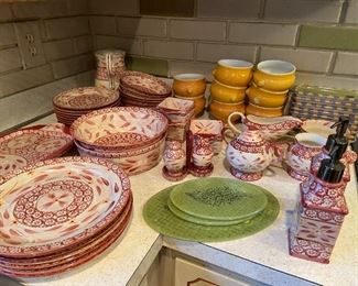 More dishes in kitchen, all newer.