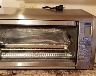 Item #32: $50.  Black and Decker digital toaster oven