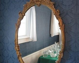 AN EXCEPTIONAL VINTAGE MIRROR