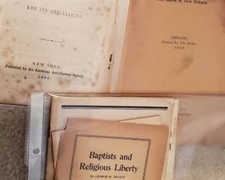 Civil War era ephemera