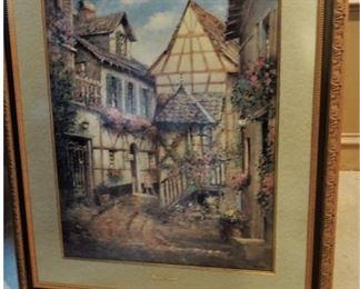 Framed Art : L Gordan