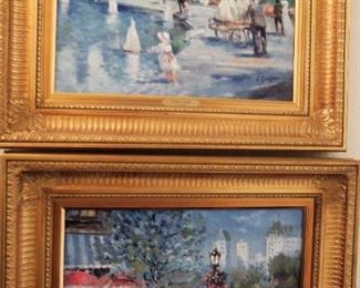 Framed Originals L Gordon