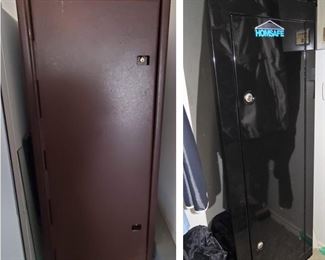 Antique rifle / gun safe. Homesafe gun safe