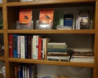 books, decor
