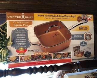 Copper Chef pan - new in box!