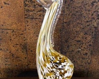 Murano glass giraffe