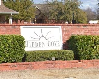 Hidden Cove Sign