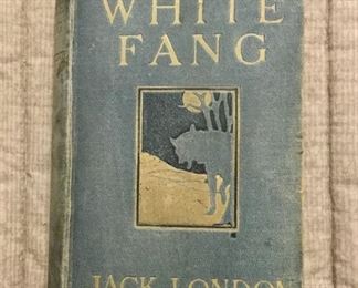 Hardcover 1905 White Fang by Jack London:  $190.00