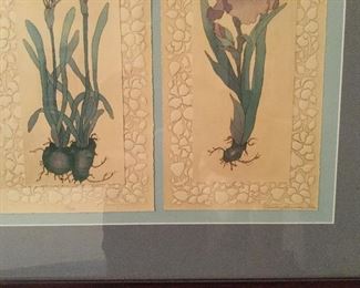 'Spring Planting':  Original Print By: Brooke Morrison 77/400 (21.5"h x 30.5"w):  $60.00