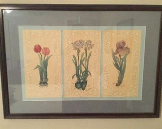 3 Bulbs 'Spring Painting' By:  Brooke Morrison 74/400:  $68.00