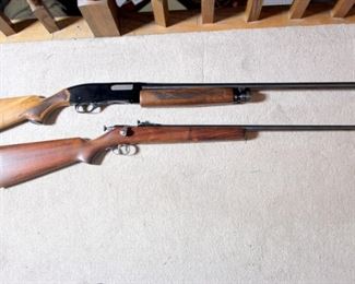 Winchester Model 1200 Pump Action 12 ga. Shotgun, Winchester Model 68 s,l,lr .22 Bolt Action Rifle