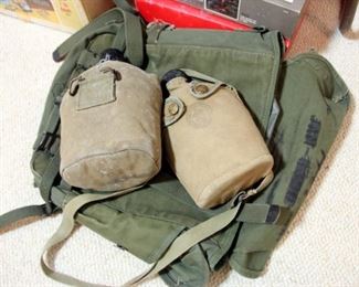 Army Canteen, Army Backpack, Boy Scout Canteen