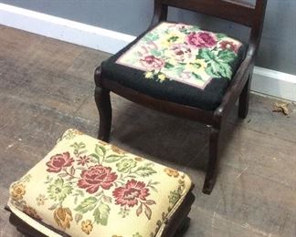 CHILDS CHAIR FOOT STOOL