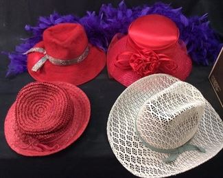RED HAT SOCIETY HATS