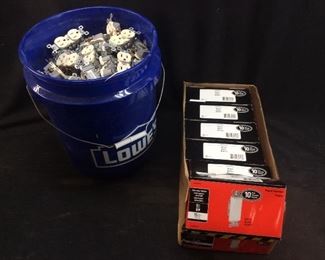 60 COUNT WALL SWITCHES, WALL OUTLETS