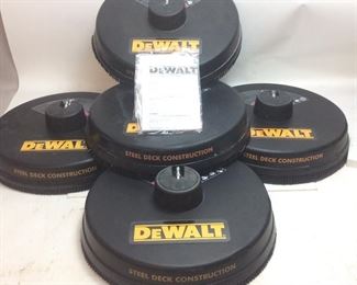 5 DEWALT STEEL DECK SURFACE CLEANERS,