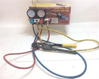 DIGITAL OIL METER, PEX CRIMPER, HVAC TES