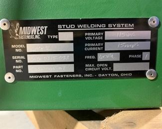 STUD WELDING SYSTEM
