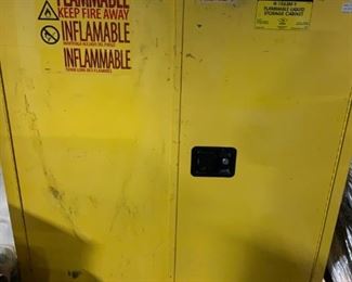 Yellow Safety Cabinet