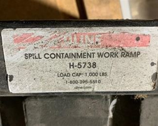 SPILL CONTAINMENT RAMP