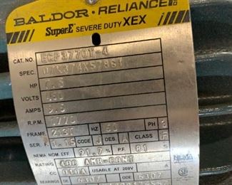 BALDOR 7.5 HORSEPOWER