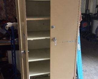LARGE METAL CABINET
