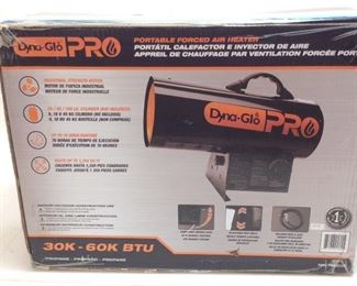 SMALL DYNO-GLO FORCED AIR HEATER