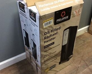 2 PELONIS OIL FILLED RADIANT HEATERS