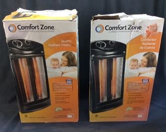 2 COMFORT ZONE HEATERS