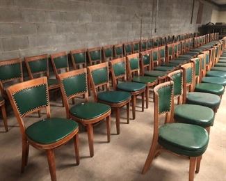 130 of these dining room chairs from the New Perry Hotel Restaurant and Tavery