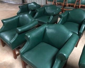 vinyl chairs by fairfield