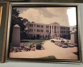 Vintage photo of the hotel