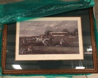 Hunt Scene before it was cleaned up