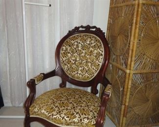 Parlor Chair Excellent Condition  75.00 