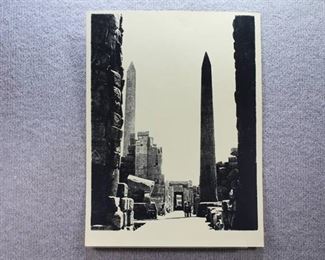 Obelisks at Karnak | Offset Lithography Print | No Frame | 24" x 18"