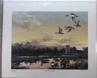 Sunrise over McPherson | Art Print | Harold Roe | No Frame | 19" x 23.5"