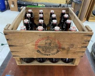 Beer Bottles and Crate